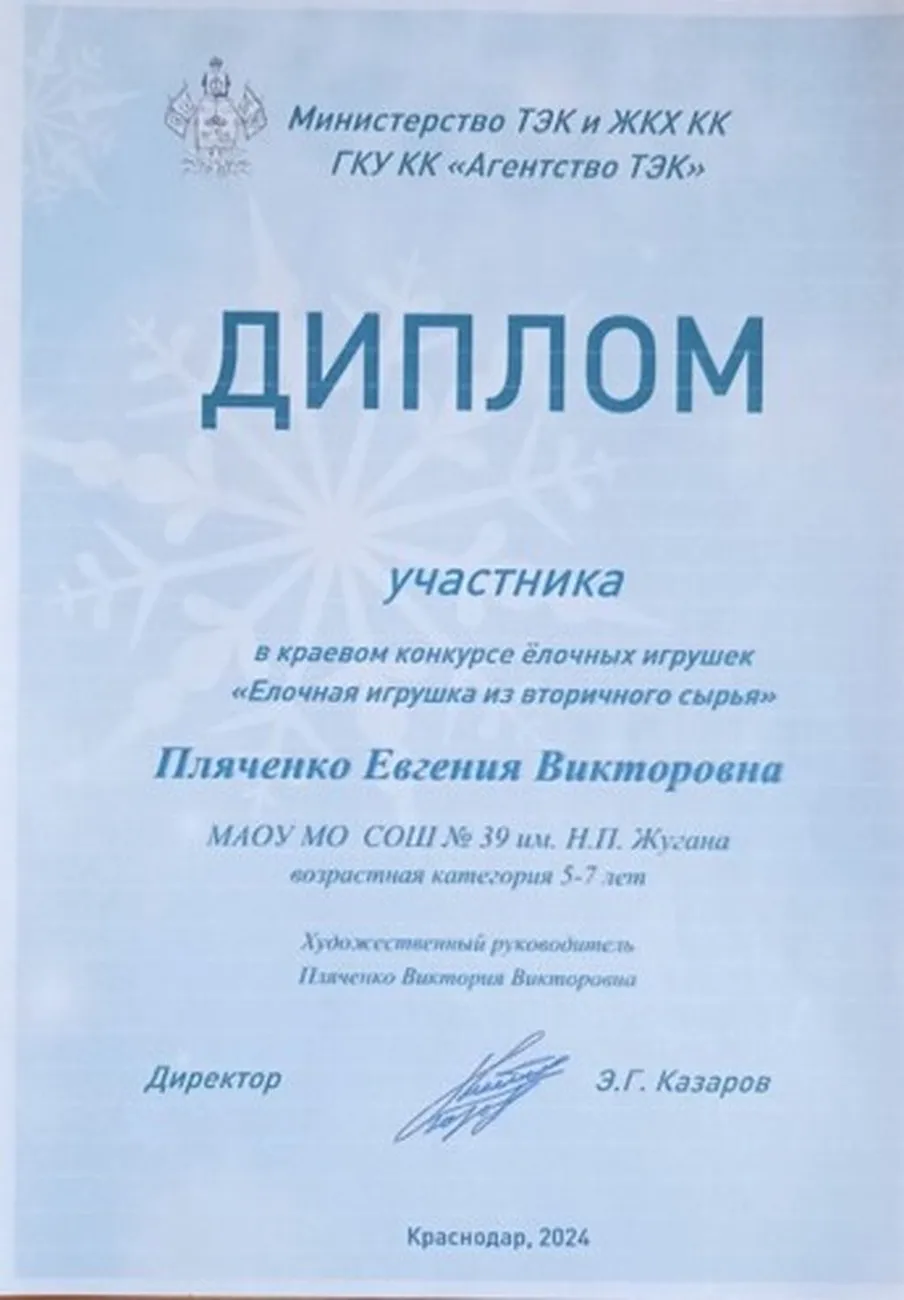 Краевой конкурс Фантазируй и украшай 2024г